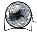 Abanico de Escritorio Metálico USB de 6" Pulgadas,  Negro - Deli  3682 - Imagen 3