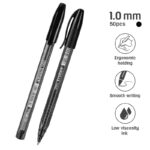 Bolígrafo Lapicero Deli Every Ball Point Pen 1.0 mm Negro, 50 Unidades - Imagen 2